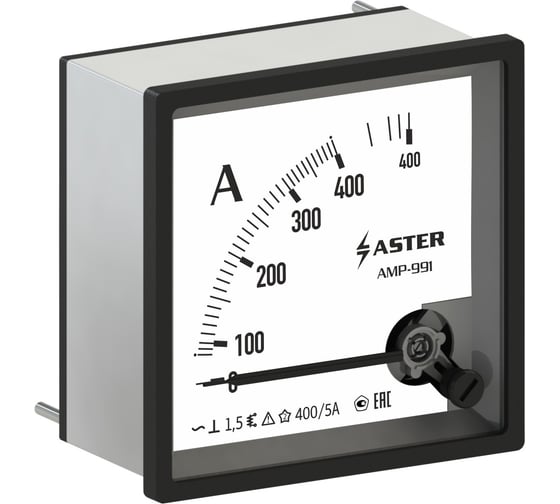 Амперметр Aster AMP-991 1000/5А AMP991-1000