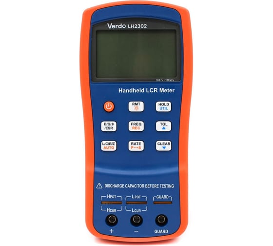 LCR-метр портативный VERDO LH2303, 0,1 проц., до 10 кГц LH230300