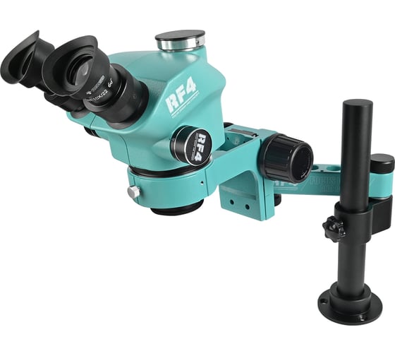 Микроскоп RF4 RF7050PRO-F019 тринокулярный с термостойким ковриком 7х-50х с подсветкой М7762412
