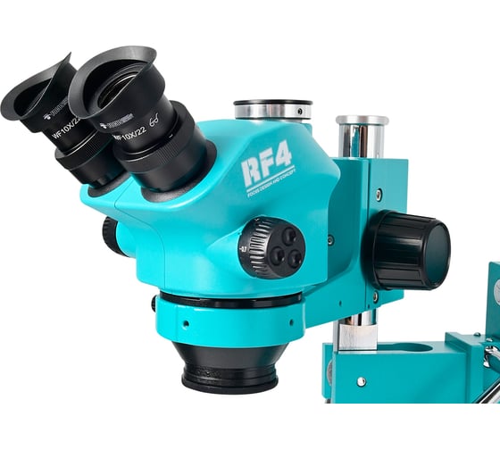 Микроскоп RF4 RF-7050TVW 7х-50х тринокулярный со штативом STL2 и подсветкой М7765326