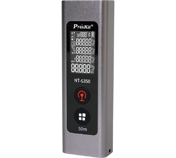 Лазерный дальномер мини Pro'sKit NT-6350 (50 м) зарядка USB Type-C,320мАч Lithium С00040343