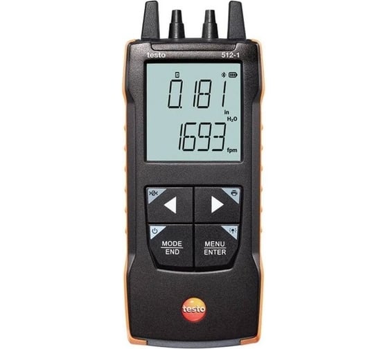 Манометр дифференциальный Testo 512-1 с подключением к приложению 0563 1512 1