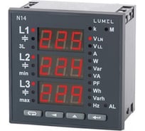 Анализатор параметров 3 фазной сети Lumel N14 21007 N1421007