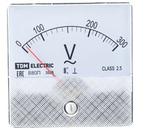 Вольтметр TDM В80ПН 300В-2.5 SQ1102-0239