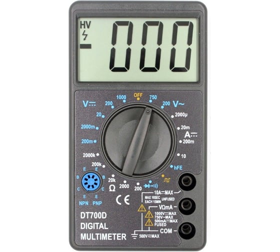 Цифровой мультиметр WHDZ DT700D