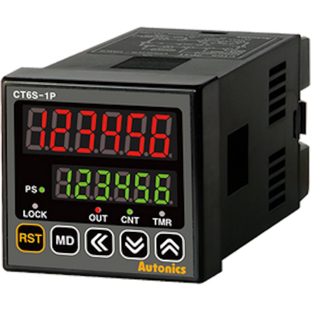 Счетчик-таймер 6 разрядный Autonics CT6S-1P4 100-240В, арт. 00000012529 ...