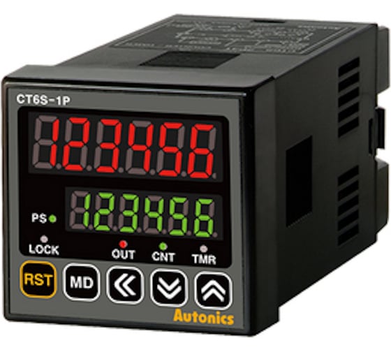 Счетчик-таймер 6 разрядный Autonics CT6S-1P4 100-240В, арт. 00000012529 1