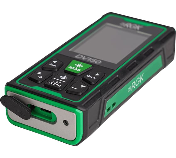 Дальномер RGK DV150, до 150 м, камера, зеленый луч, IP68721166