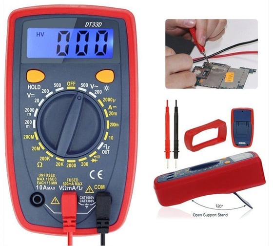 Цифровой мультиметр WHDZ DT33D