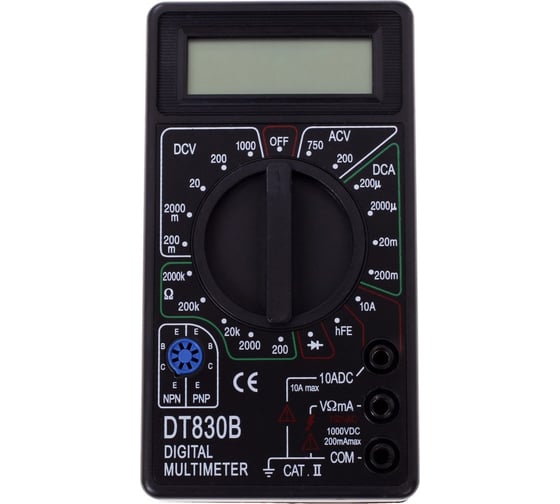 Цифровой мультиметр WHDZ DT830B 1