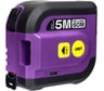 Рулетка с лазерным дальномером Ermenrich (Эрменрих) Reel SLR640, фиолетовый 84547
