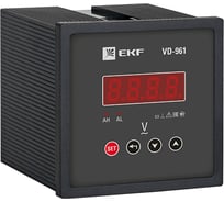 Цифровой вольтметр EKF на панель 96х96, однофазный, PROxima vd-961