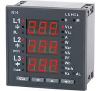 Анализатор параметров 3 фазной сети Lumel N14 23007 N1423007
