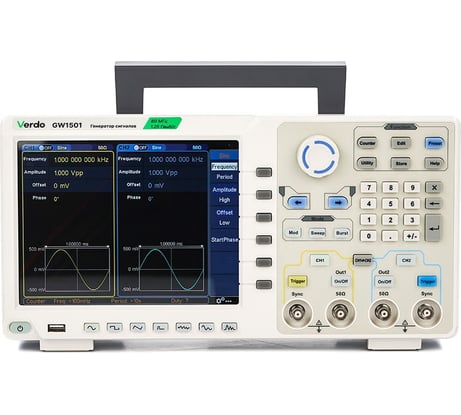 Генератор сигналов VERDO GW1501 80 МГц, 1250 Мвыб/с GW150100
