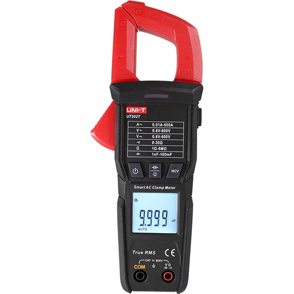 Токовые клещи UNI-T UT202T 13-1084 - выгодная цена, отзывы ...