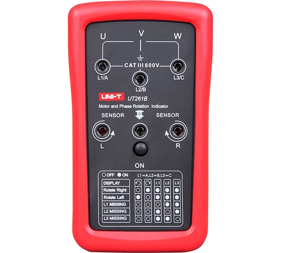 Детектор последовательности фаз UNI-T UT261B 13-1124 1