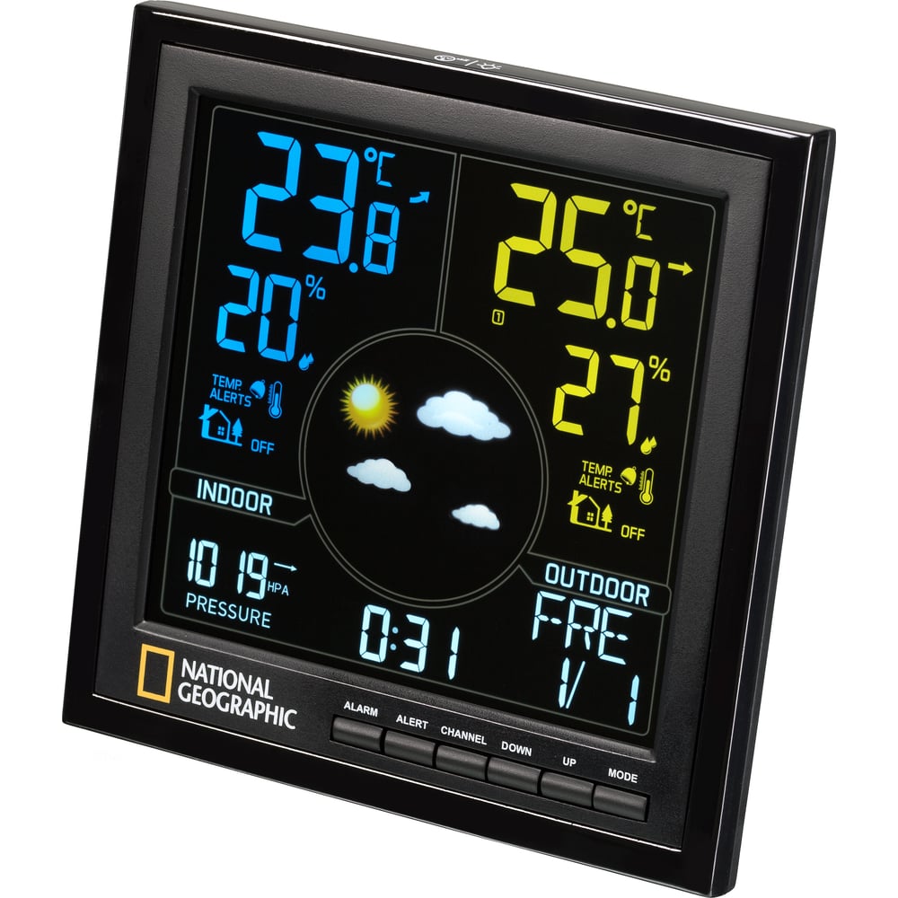 Цветная метеостанция National Geographic Bresser 9070600 - выгодная ...