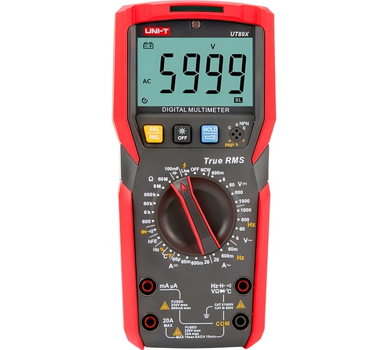 Мультиметр универсальный UNI-T UT89X 13-0075