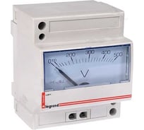 Аналоговый вольтметр Legrand 4 модуля 004660