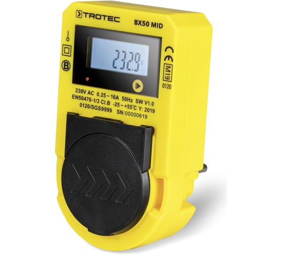 Ваттметр TROTEC BX50 MID 3510205950