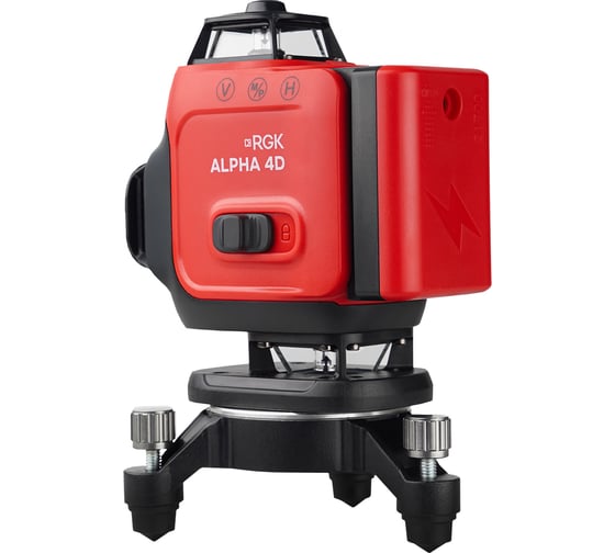 Лазерный уровень RGK ALPHA 4D 722880