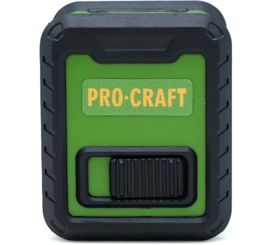 Лазерный уровень PROCRAFT 520нм, 0-10м, 2 луча LE2D