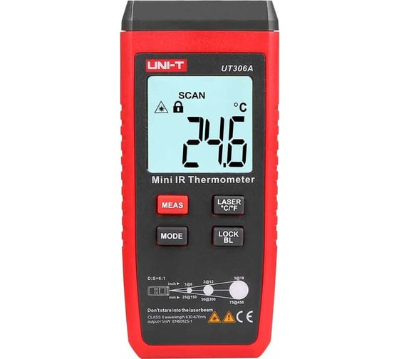 Портативный пирометр UNI-T UT306A 00-00006012