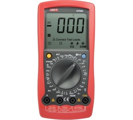 Универсальный мультиметр UNI-T UT58A 00-00006010