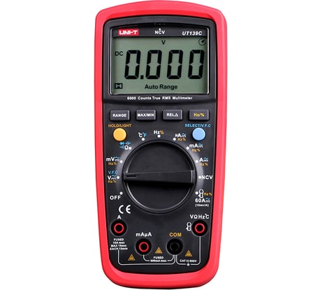 Универсальный мультиметр UNI-T UT139C 00-00006009