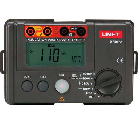 Измеритель сопротивления изоляции UNI-T UT501A 13-0043