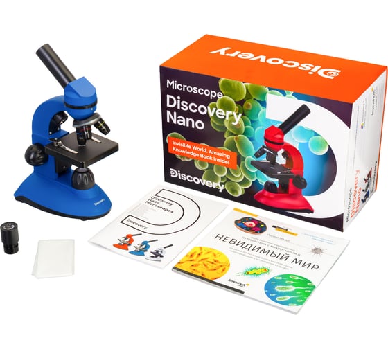 Микроскоп Levenhuk Discovery Nano Gravity с книгой 77959