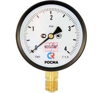 Манометр РОСМА ТМ-510Р.00 (0-1кгс/см2) ДК100 М20х1.5 IP54, класс точности 1.5 D070-04557