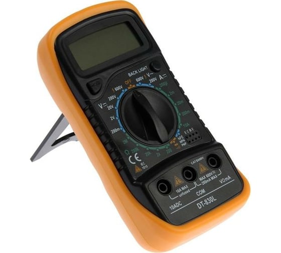 Мультиметр ТУНДРА DT-830L, ACV/DCV, DCA 2768104