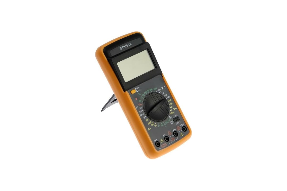 Мультиметр TUNDRA DT-9205А, ACV/DCV, ACA/DCA 1550212 - выгодная цена ...