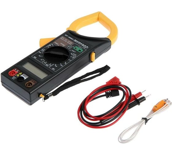 Токовые клещи ТУНДРА 266C, ACV/DCV, ACA, изоляции 20-2000MΩ 0-750C 2768110 1