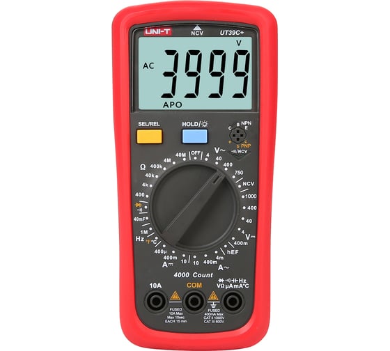 Мультиметр универсальный UNI-T UT39С+ 13-0067