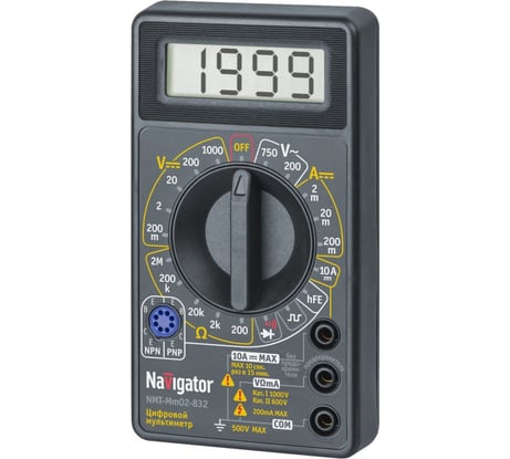 Мультиметр Navigator NMT-Mm02-832 832 82431