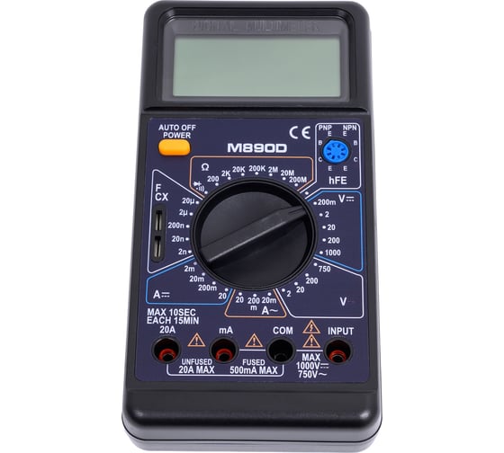 Цифровой мультиметр WHDZ M890D 1