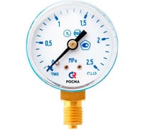 Сварочный манометр РОСМА ТМ-210Р.00 (0-25МПа) ДК50 М12х1.5, O2 класс точности 2.5 D070-01621