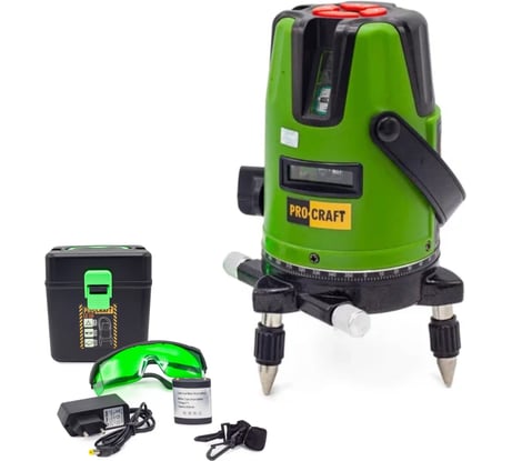 Лазерный уровень PROCRAFT Green Line LE-3D LE3D