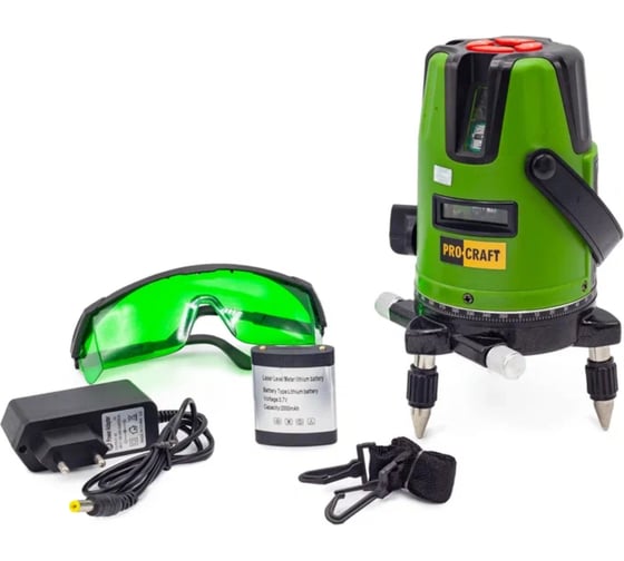 Лазерный уровень PROCRAFT Green Line LE-3D LE3D