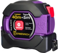 Рулетка с лазерным дальномером Ermenrich (Эрменрих) Reel SLR540, фиолетовый 84581