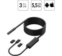 Видеоэндоскоп iCarTool USB, 2Мп, 1920x1080, 3м, 5.5 мм зонд IC-V553