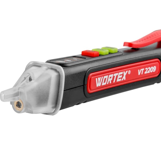 Бесконтактный индикатор напряжения WORTEX VT 2209 12-1000 В, 50/60 Гц 1323796
