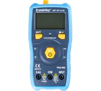 Мультиметр Smartbuy DT131B, автоматический, многофункциональный, в комплекте щупы, эл. питания, Tools SBT-DT131B