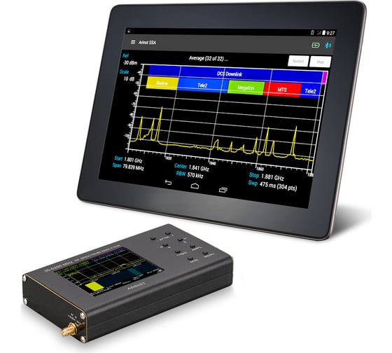 Портативный анализатор спектра ARINST SSA Lite R2 1482