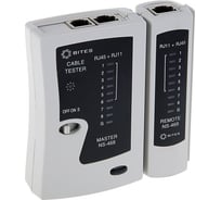 Сетевой тестер кабеля 5bites UTP/FTP/STP RJ45, TEL RJ11/12 LY-CT005