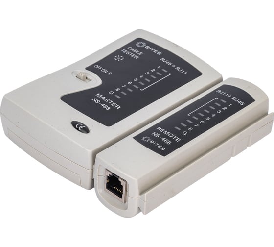 Сетевой тестер кабеля 5bites UTP/FTP/STP RJ45, TEL RJ11/12 LY-CT005