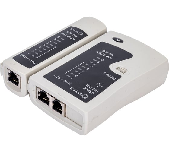 Сетевой тестер кабеля 5bites UTP/FTP/STP RJ45, TEL RJ11/12 LY-CT005