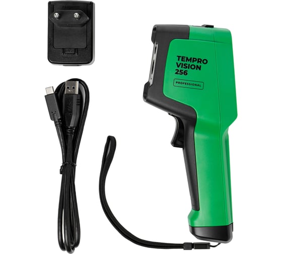 Тепловизор профессиональный TemPro VISION 256 PROFESSIONAL (256х192 -20~550C 2,4'' LCD IP-54) С ПОВЕРКОЙ ADA А00769